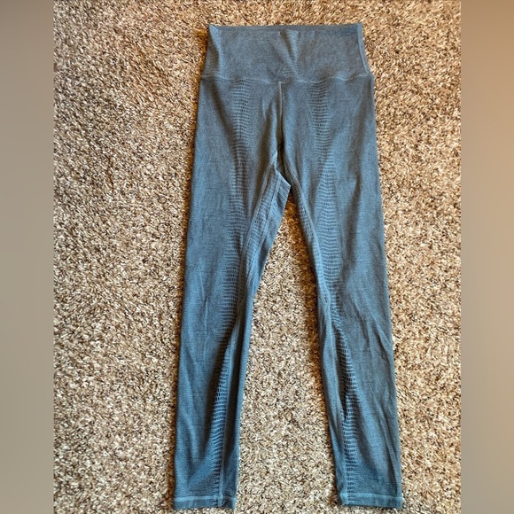 Zyia Leggings Bundle Size 4 Everglades Light N Tight High Rise Blue Teal - Picture 2 of 9